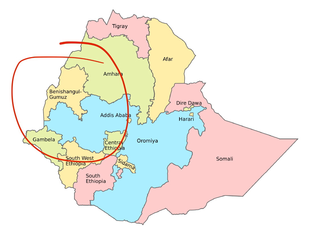 Hana Rubinkovska-Aniol  ZAPADNE POGRANIČNE OBLASTI: ETIOPSKO SRCE TAME