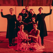 Mwana, Guardians – A Ritual of Sisterhood, performance at MAU Dome, photo: Tanja Drobnjak